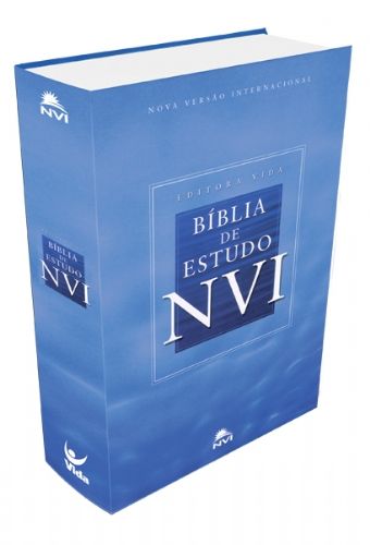 BÍBLIA DE ESTUDO NVI - CAPA DURA