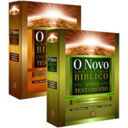 O NOVO COMENTÁRIO BÍBLICO - AT E NT COM RECURSOS ADICIONAIS